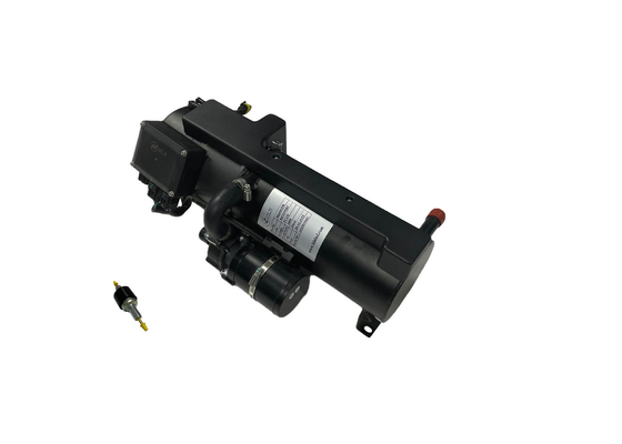 10kw 12kw 15kw รถเครื่องยนต์เครื่องทำน้ำอุ่นน้ำหล่อเย็นปลอดภัยปรับ