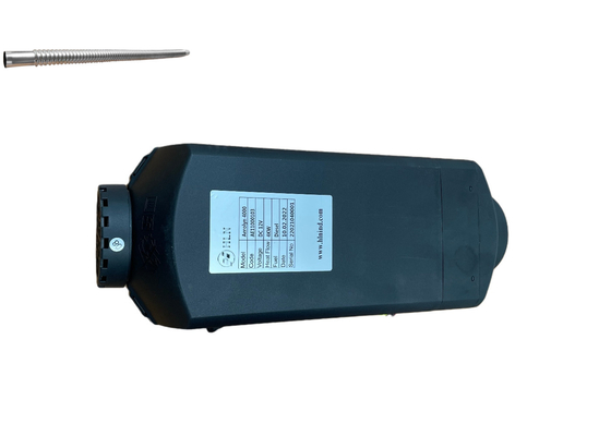 เครื่องแลกเปลี่ยนความร้อนแบบควบคุมระยะไกลแบบดีเซล 12v ในโรงรถรถยนต์